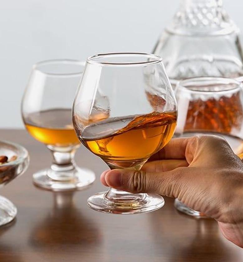 6 pcs cognac glass  image
