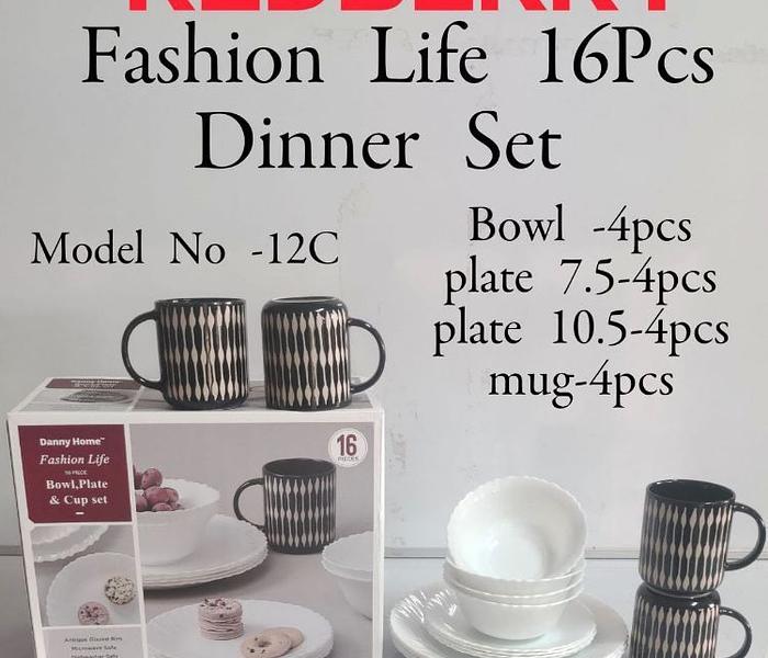 16pc Redberry Dinner Set image
