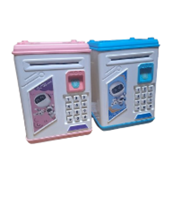 Kids Piggy Bank. Electronic Kids’ Password Piggy Bank – Automatic Safe Box image