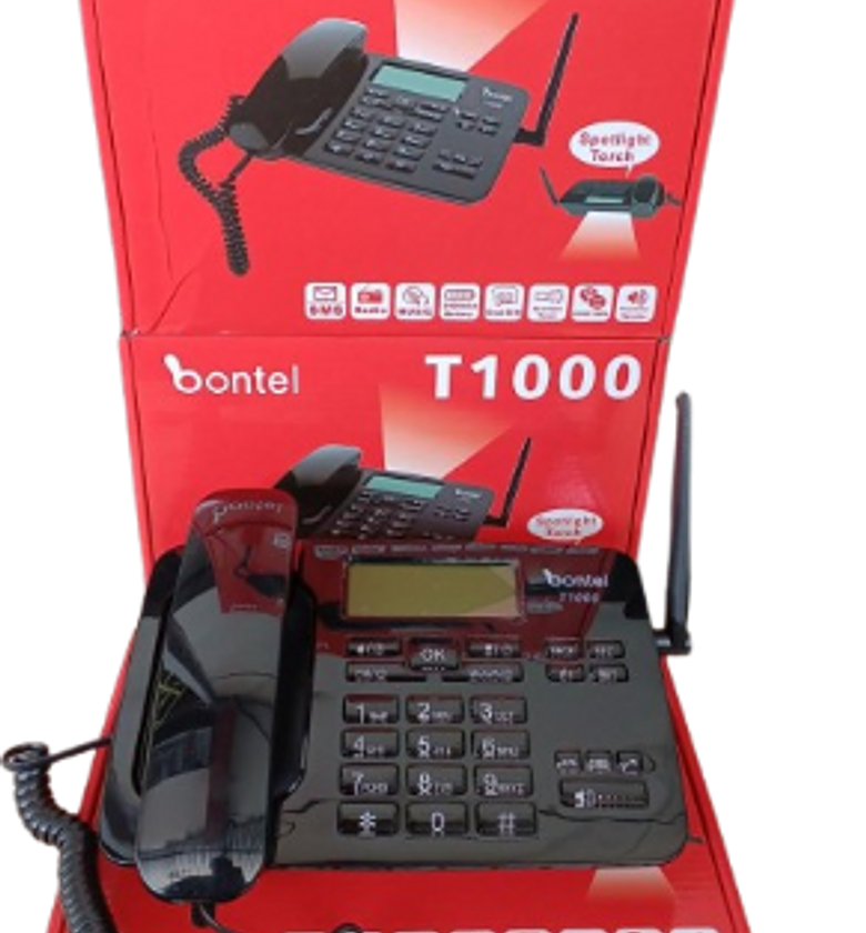 Landline Phones. Bontel T1000 Fixed Wireless GSM Desk Phone image
