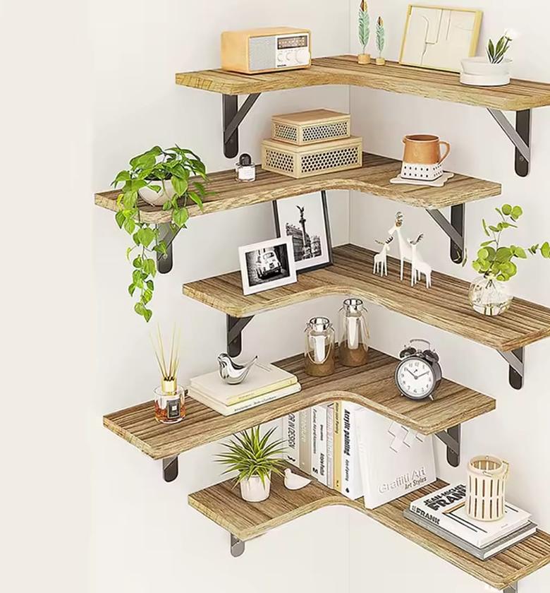 Wall floating shelves image
