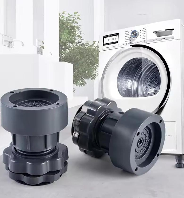 4pcs Adjustable Anti-Vibration Machine Pads – Shock & Noise Reduction image