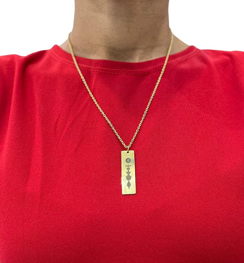 Amani Brass Necklace  image