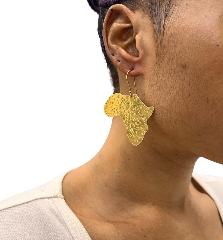 Tariro Brass Earrings  image