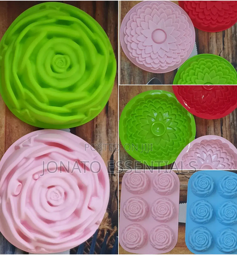 Cake Decoration Flower Silicone Molds, Mould image