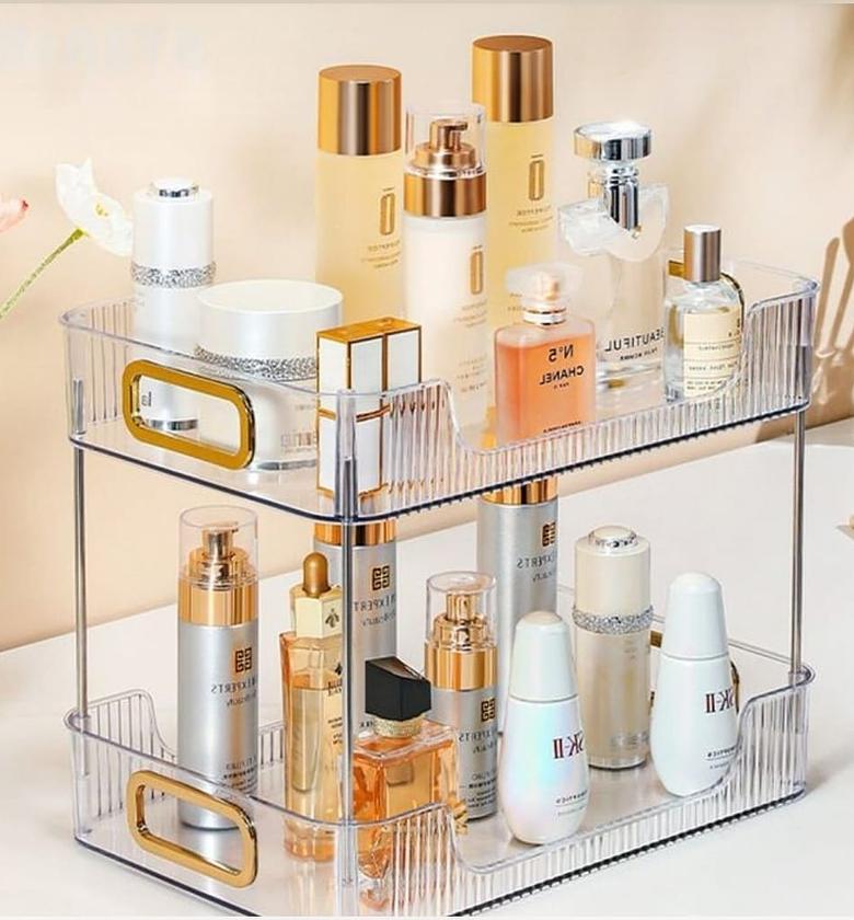 2 Layer Cosmetics organizer  image