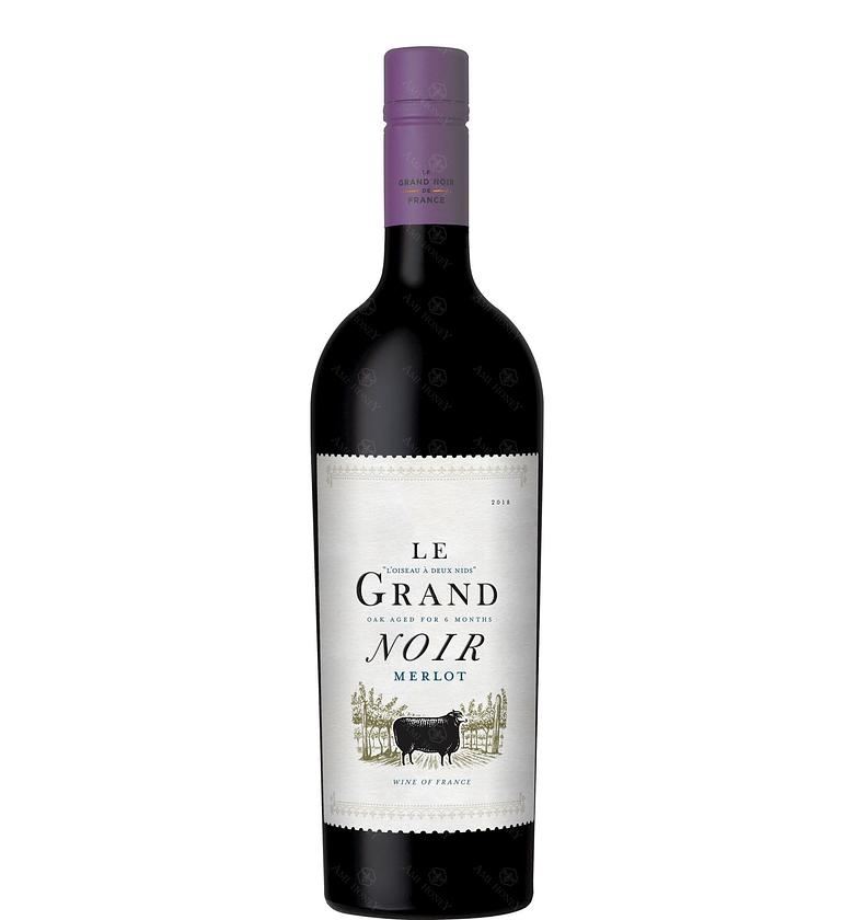 Le grand noir merlot 750ml image