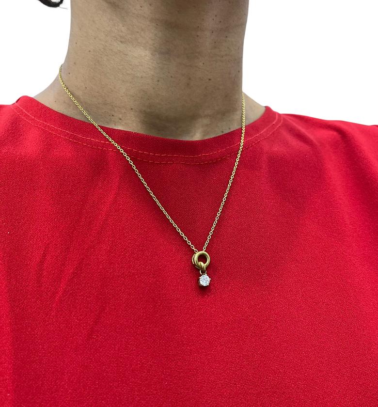 Bahati Brass Necklace  image