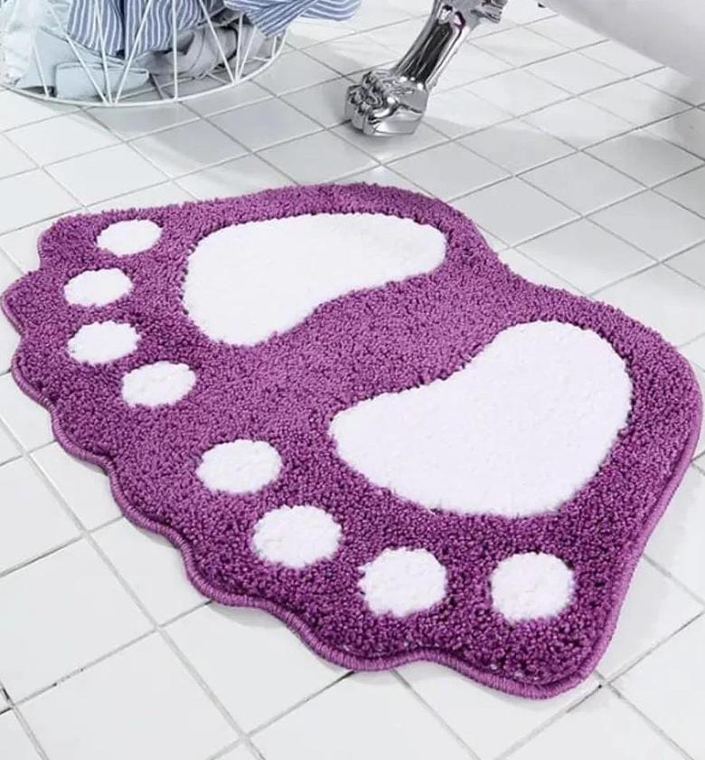 3D Bathroom Fluffy Antislip Mats. image