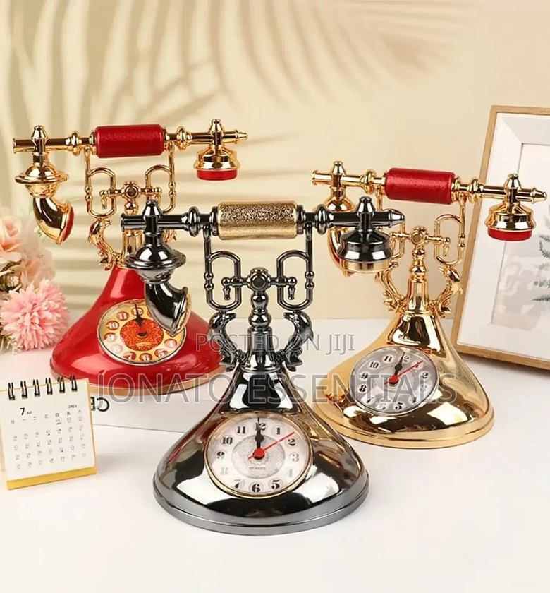 Vintage Telephone Alarm Clock image
