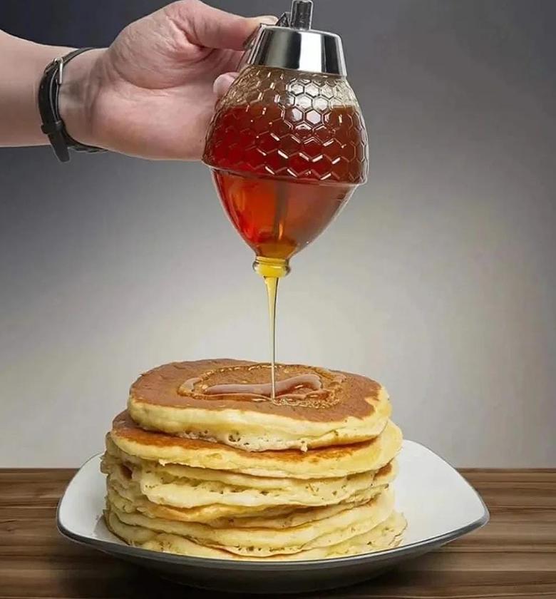 Acrylic honey dispenser  image