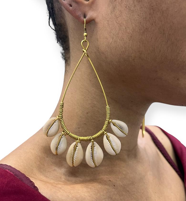 Pendo Brass Earrings  image