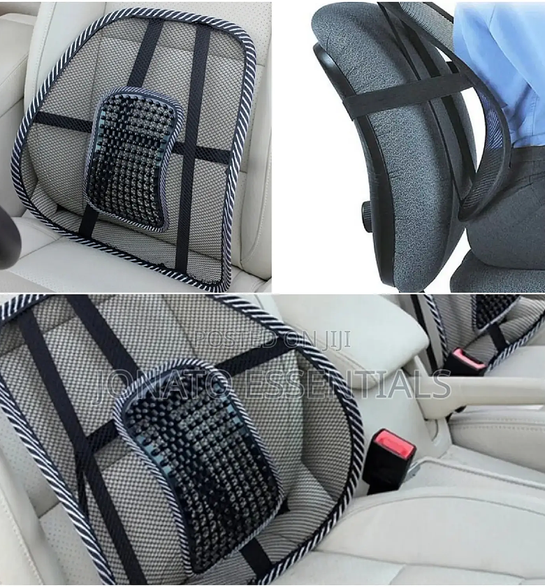 Car Seat or Office Chair Back Support Pillow Mesh image