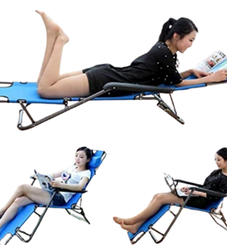 FOLDABLE & PORTABLE OUTDOOR CAMPING  CHAIR image