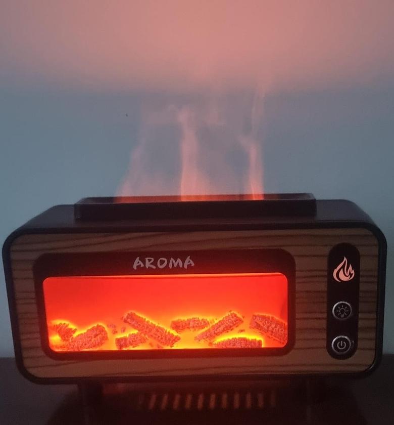 Vintage Fireplace Aroma Diffuser and Humidifier image