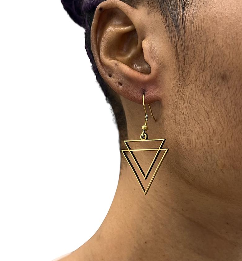 Eshe Brass Earrings  image