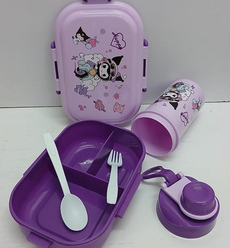 2-in-1 Kids Snack Box & Water Bottle Set image