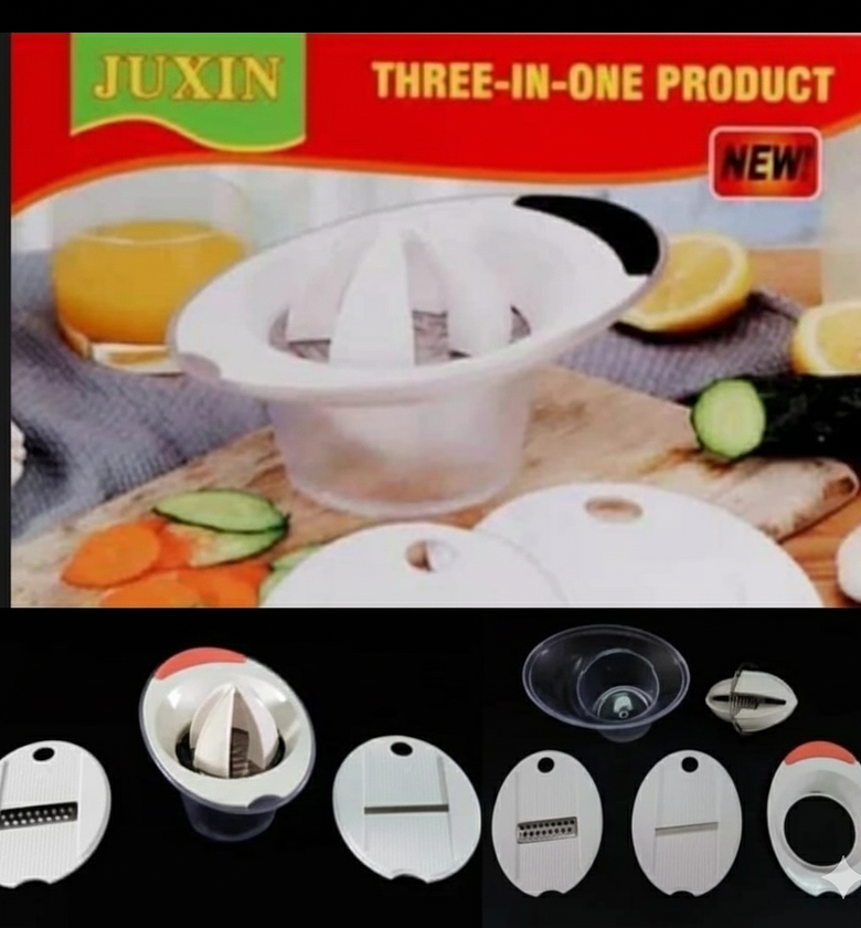 3 In 1 Multifunctional Juicer And Vegetable Grater Slicer image
