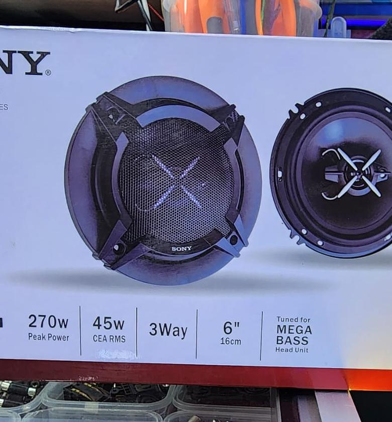  Car Speaker. Sony Xplod XS-FB1630 6" (16cm) 3-Way Coaxial Car Speakers.  image