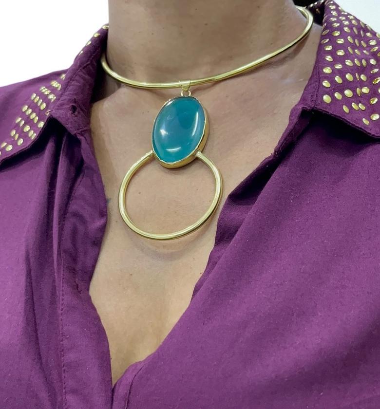 Binta Brass Chocker image