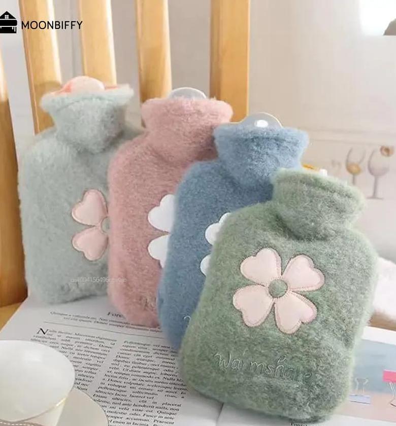 1000ML Cute Water Bottle Warm  image