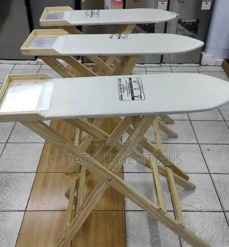 Wooden Ironing Board and Pad image