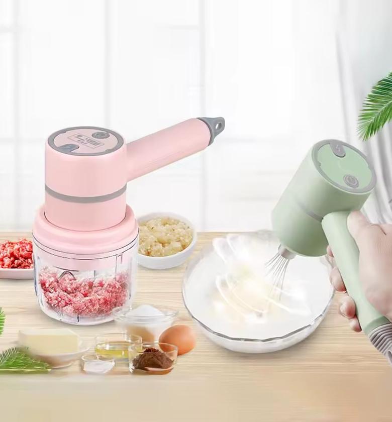 3 in 1 Hand Mixer and Food Chopper or Cutter image