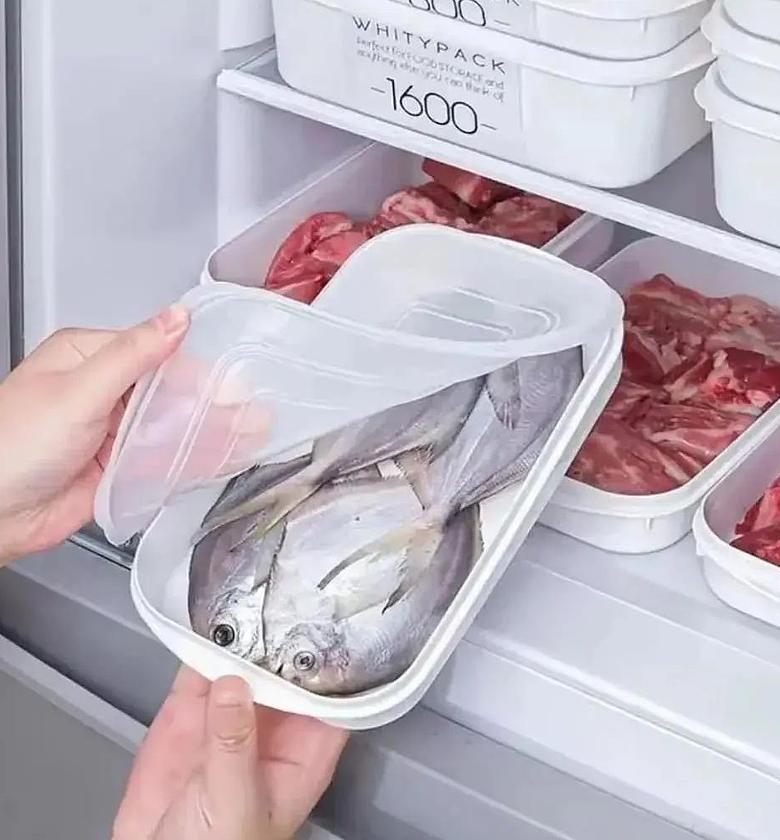 Freezer /fridge stackable food storage containers image