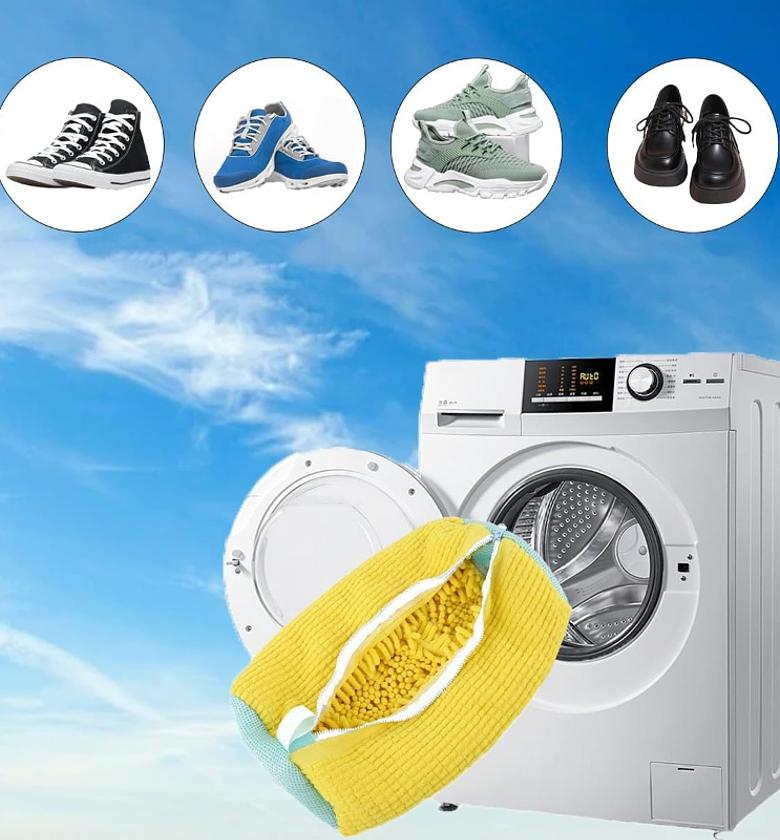 Machine Washable Shoe Washing & Drying Bag image