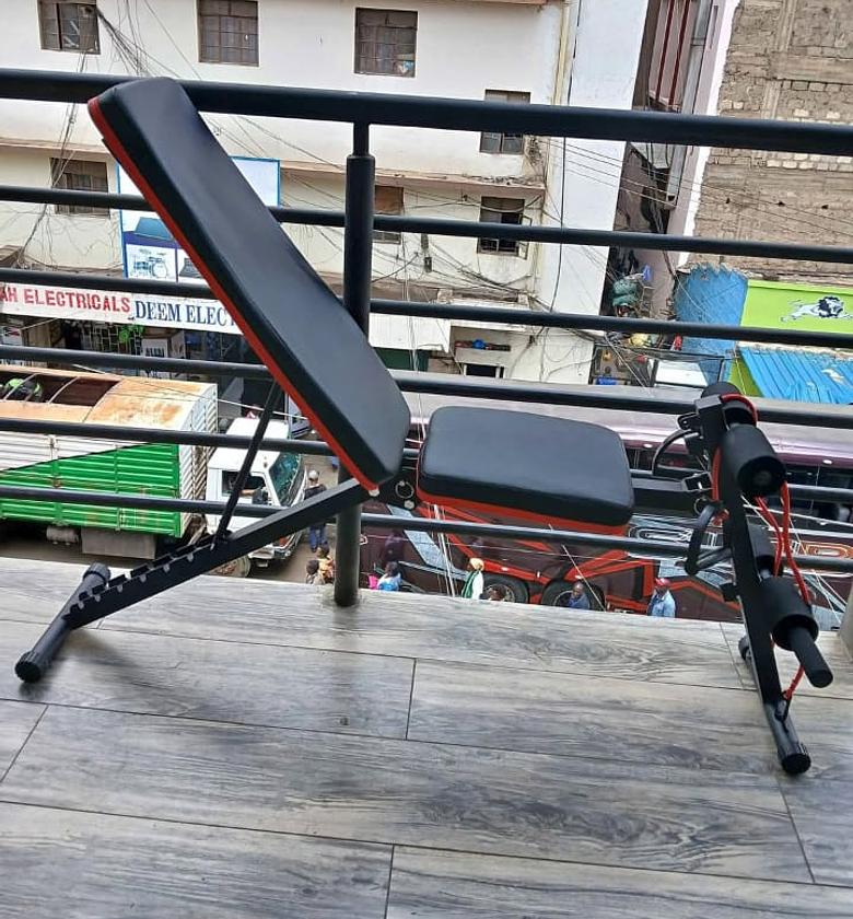 Multifunctional Foldable Workout Gym Bench, image