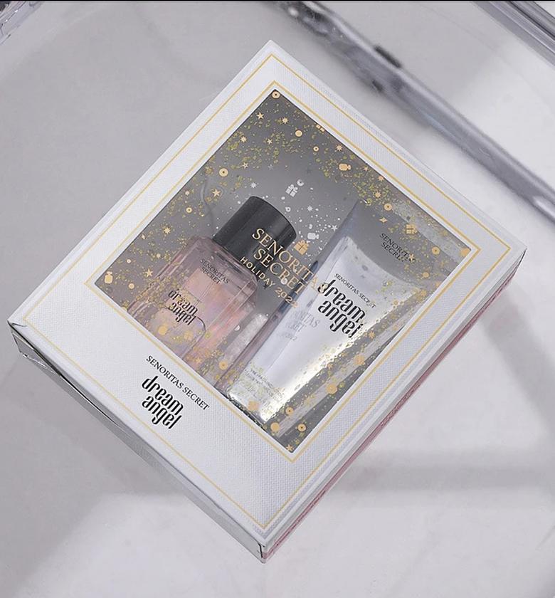 Senoritas Secret Dream Angel Perfume Gift Set 100ml Fragrance Lotion, 75ml Perfume  image