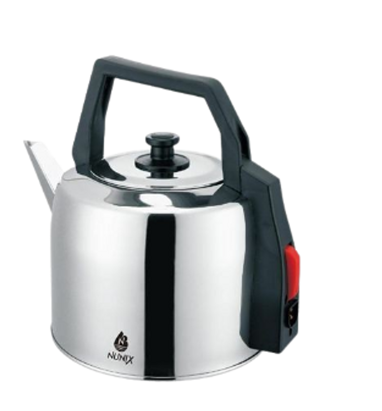 Electric Kettle. Nunix Kettle Electric Auto Shut Off Stainless Steel Body Water Kettle EK-09 image
