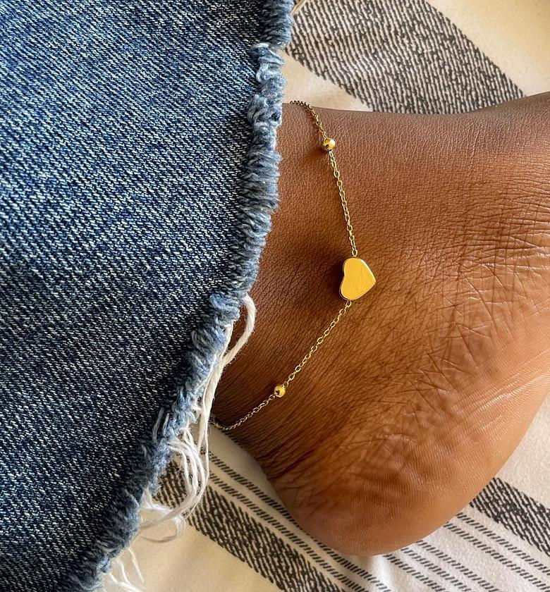 Love Adoration Minimalist Anklet image