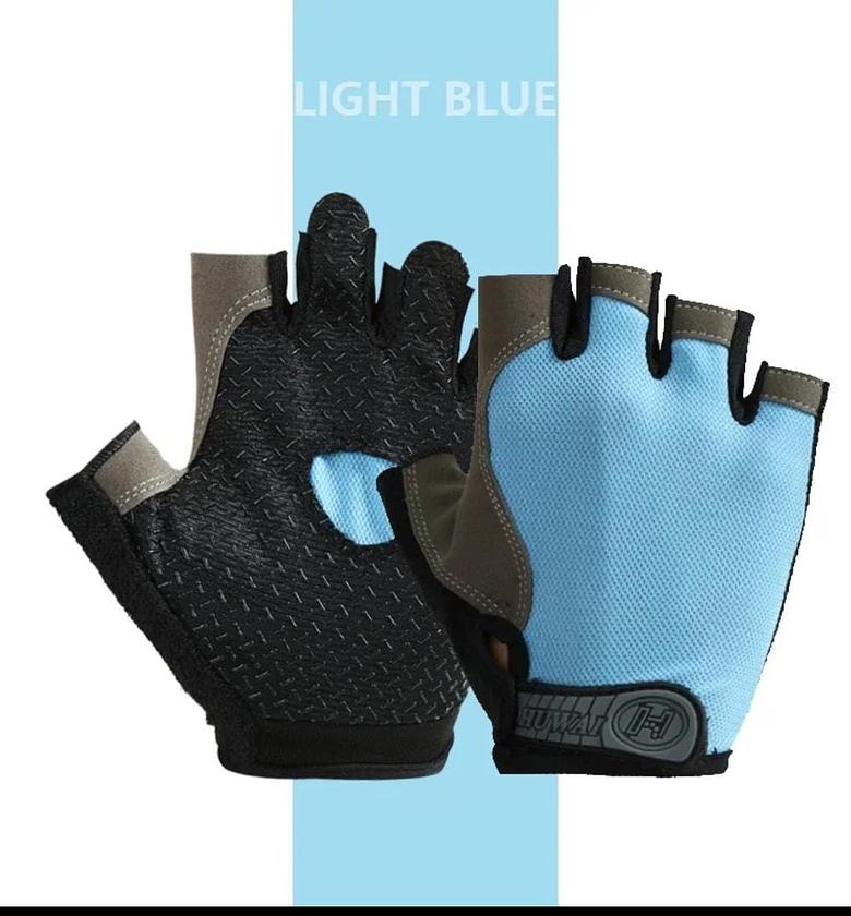 Anti-Slip Half Finger Gym Gloves image