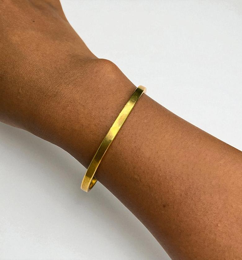 Lulu Brass Bracelet Adjustable  image