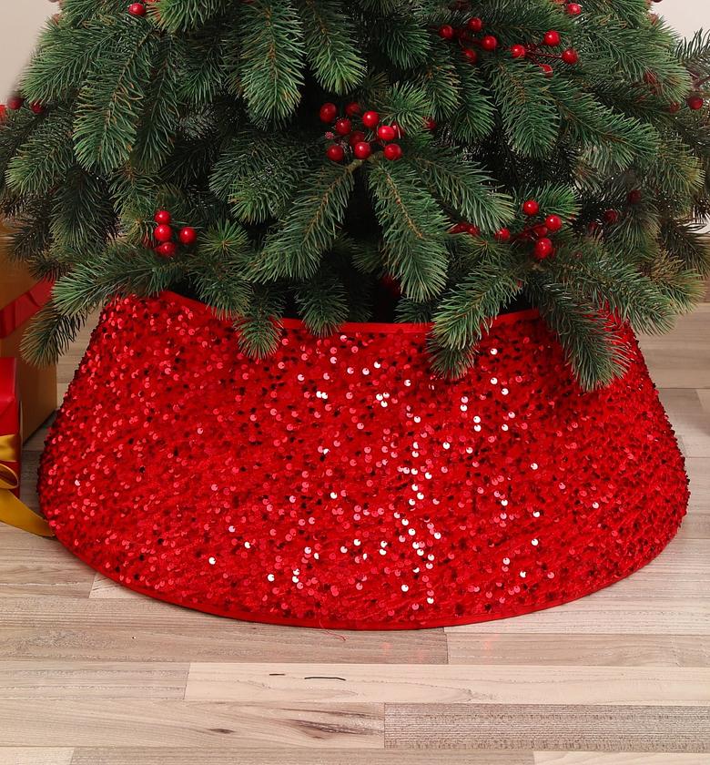 Sequin Glamour Holiday Tree Collar image