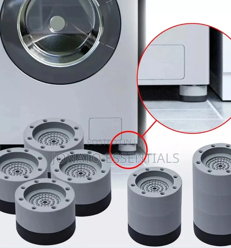 4pc Washing Machine Anti Vibration Pads, Sound Dampers image