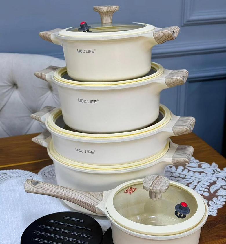 10pcs granite cookware image