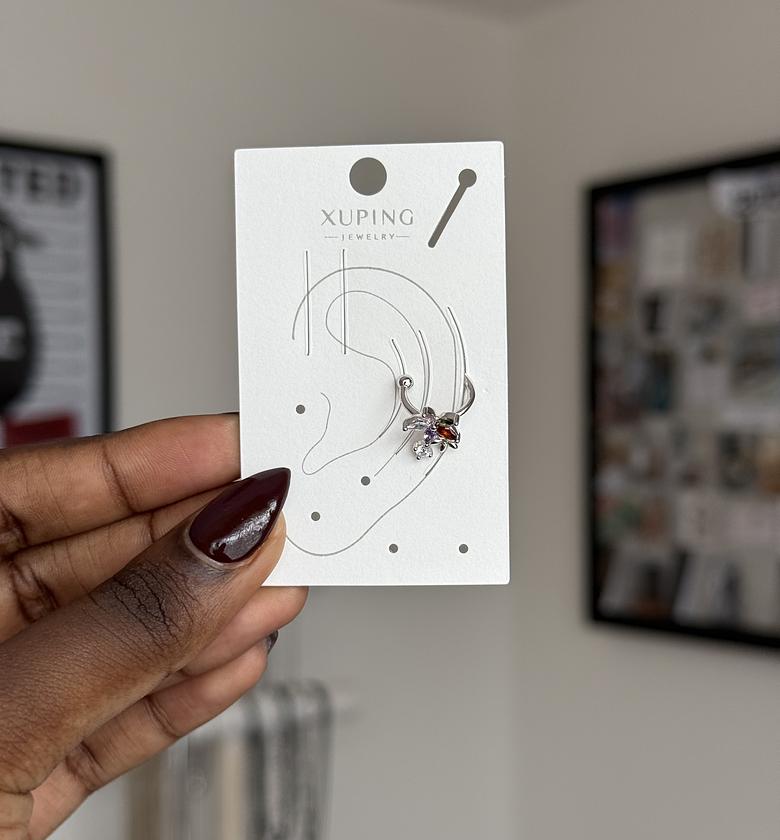 Prism Blossom ear cuff image