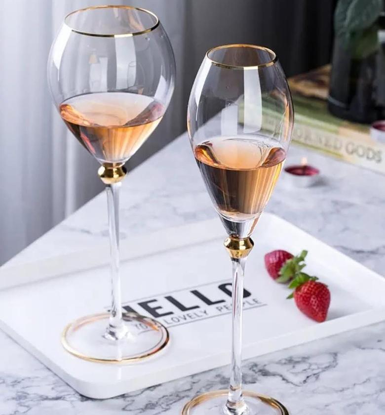 6pcs Royal Design Crystal glasses. image