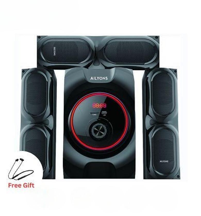 SUBWOOFER. AILYONS ELP3602K 3.1CH Subwoofer Home Theatre Multi Media Bluetooth Speaker System + FREE BLUETOOTH EARPHONE image
