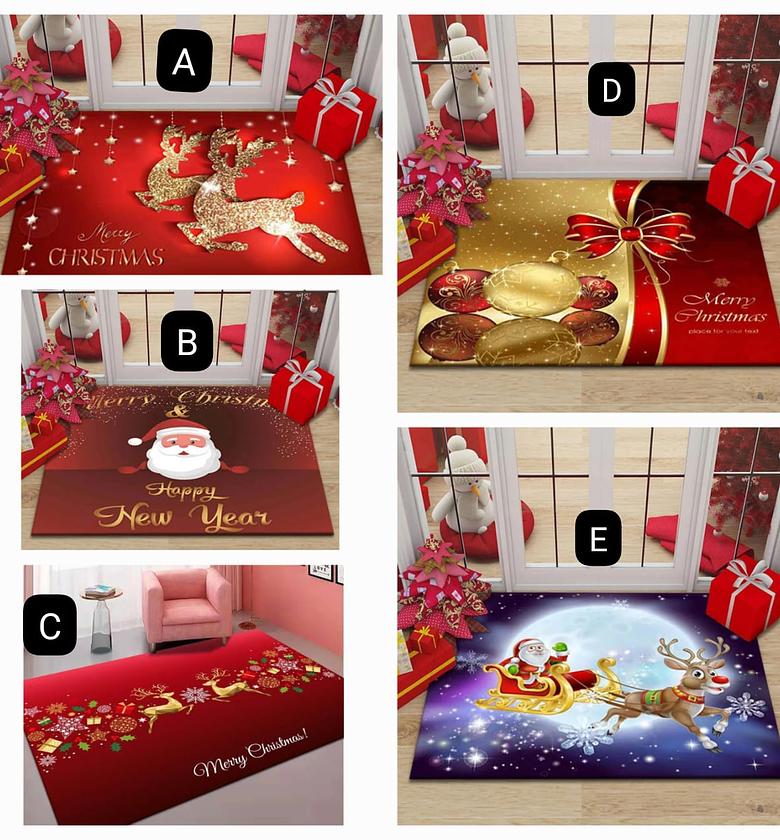 Christmas door mat  image