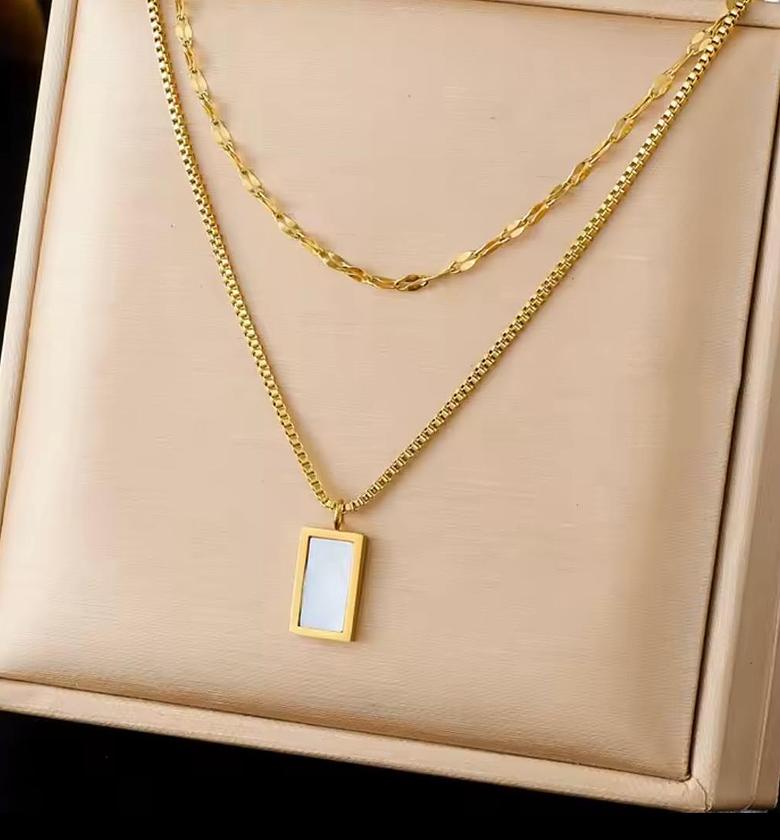 Luminous 2-in-1 Rectangle Pendant Set image