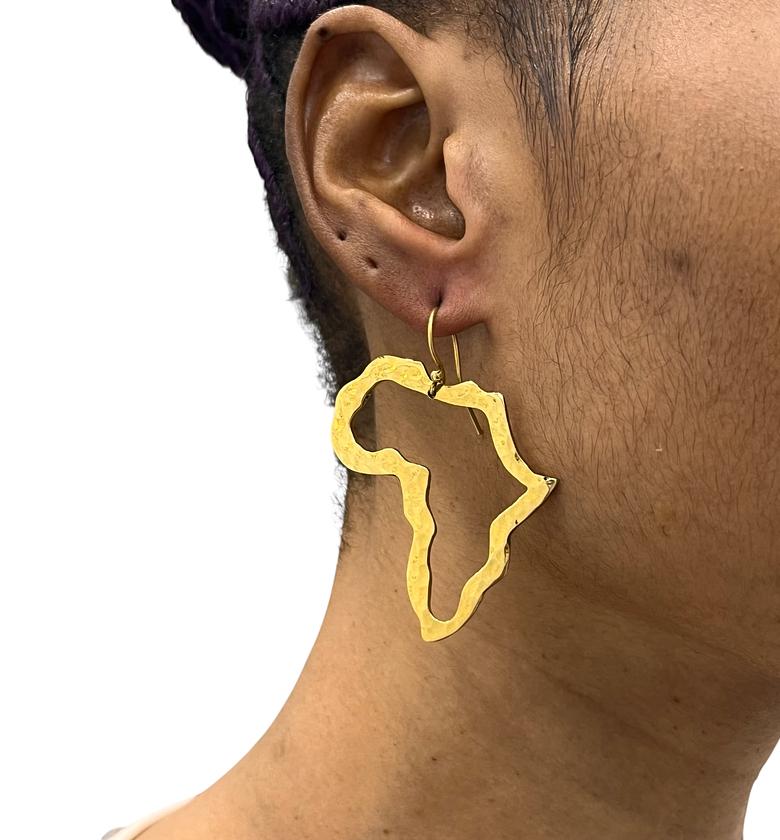 Tiwonge Brass Earrings  image