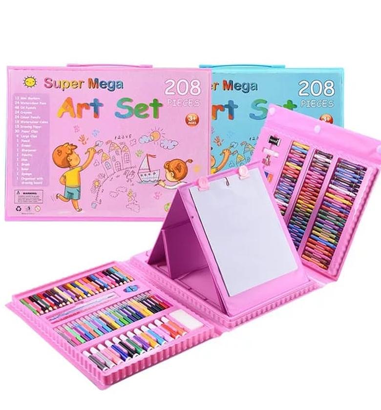 208-Piece Super Mega Art Set for Kids image