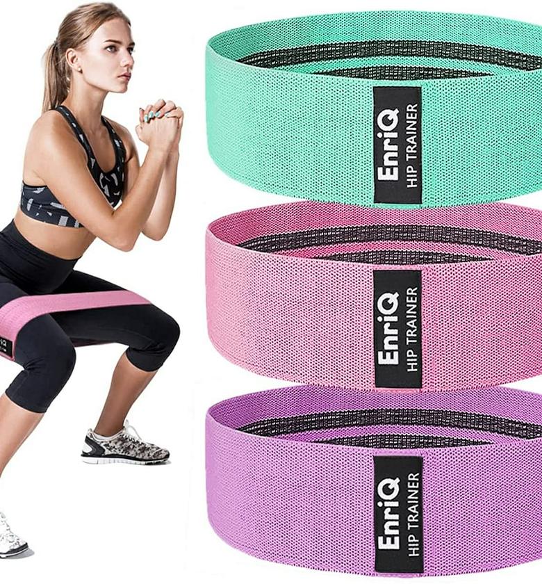 3pc Resistance Bands, Exercise Elastic Bands image