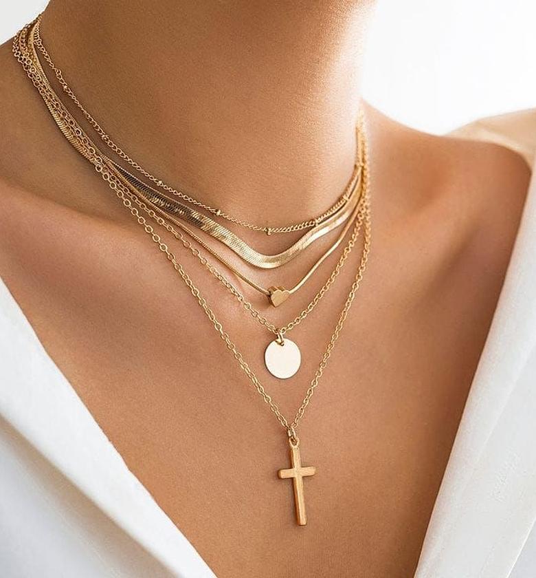 Layered necklace image