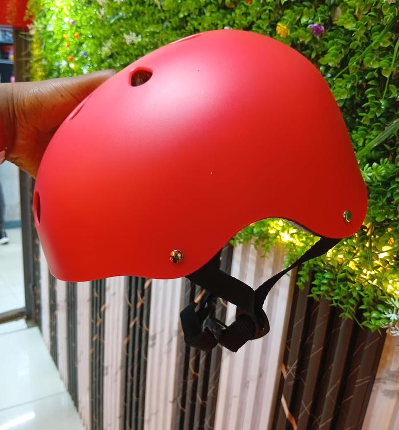 Helmet. Skating cycling, skateboarding, roller skating, and scootering Helmet.   Bike Adjustable Helmet For Age 7yrs to 15yrs image