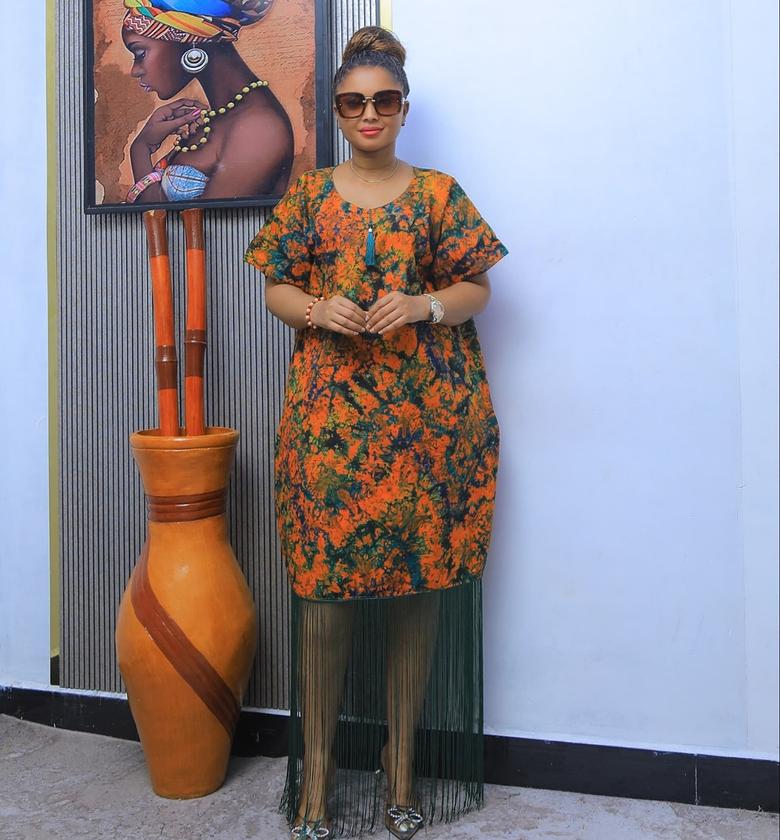 Kitenge Luxury Dress image
