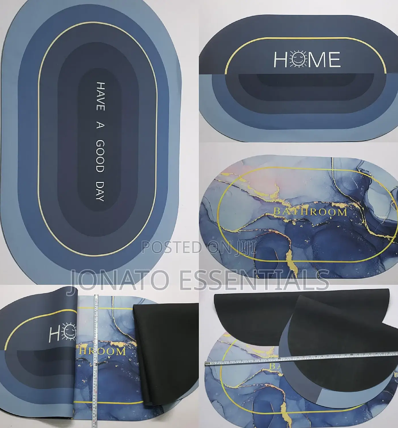 Absorbent and Anti-Slip Bathroom Doormat image